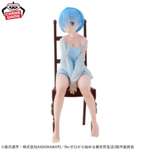 Re:Zero / Rem / Banpresto / Relax time - Rem pastel shirt ver.