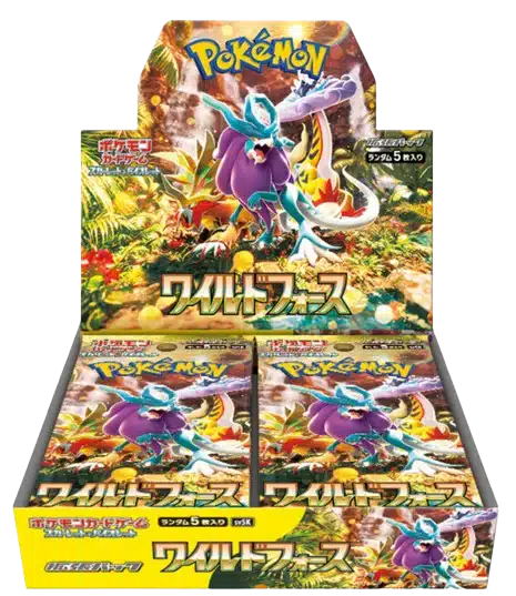 Pokémon Scarlet & Violet SV5K Wild Force Display