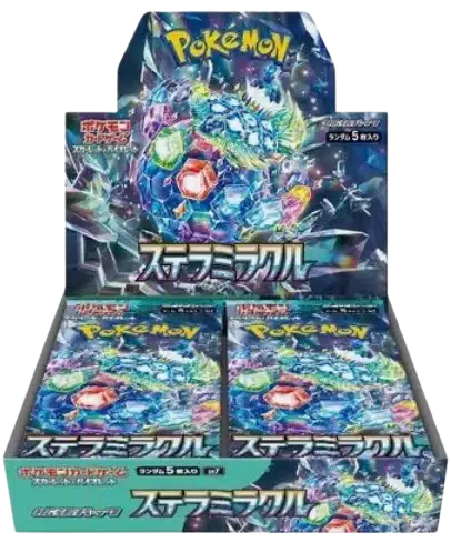 Pokémon Scarlet & Violet SV7 Stellar Miracle Display